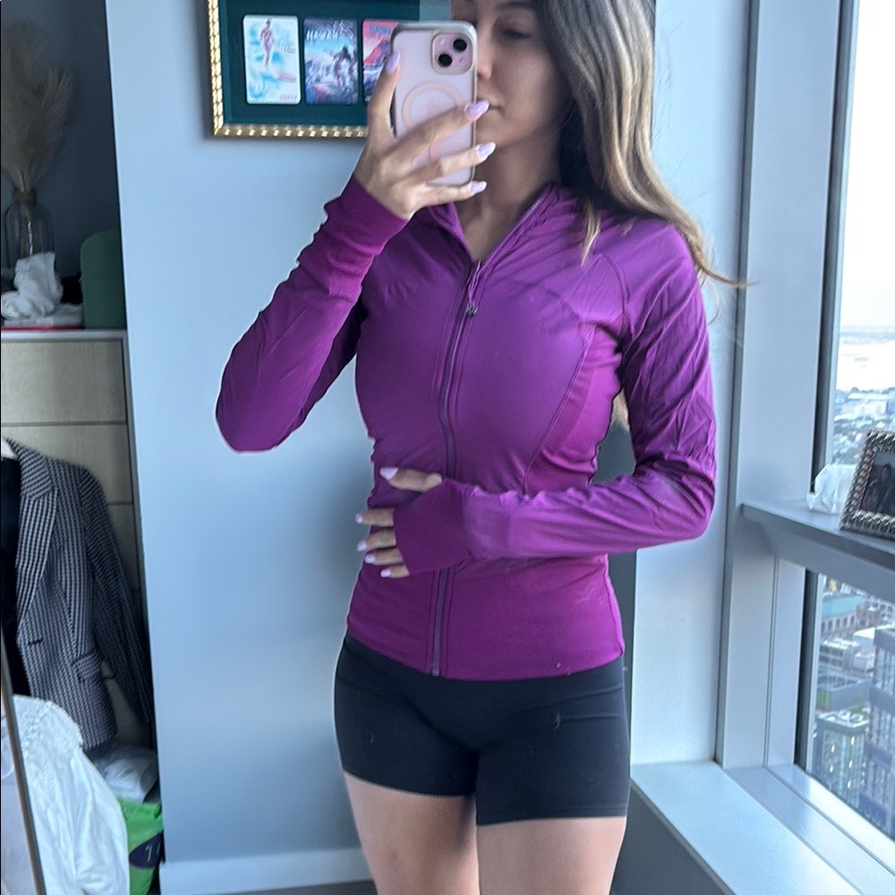 lululemon athletica Purple Utility Jacket